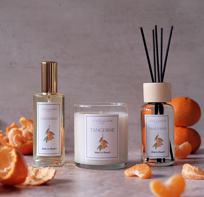 Tangerine Monthly Fragrance Spotlight Jules & Gem Hawaii