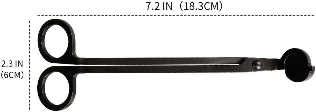 Candle Wick Trimmer Stainless Steel Portable Prevent Soot Buildup