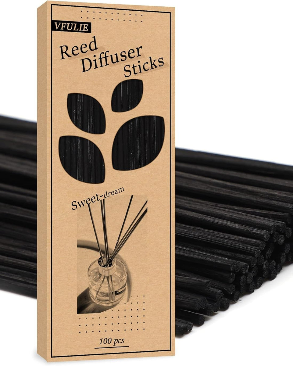 Diffuser Sticks Native 100PCS Reed Diffuser Sticks, 10 Inch Natural Rattan Wood Sticks Essent ...