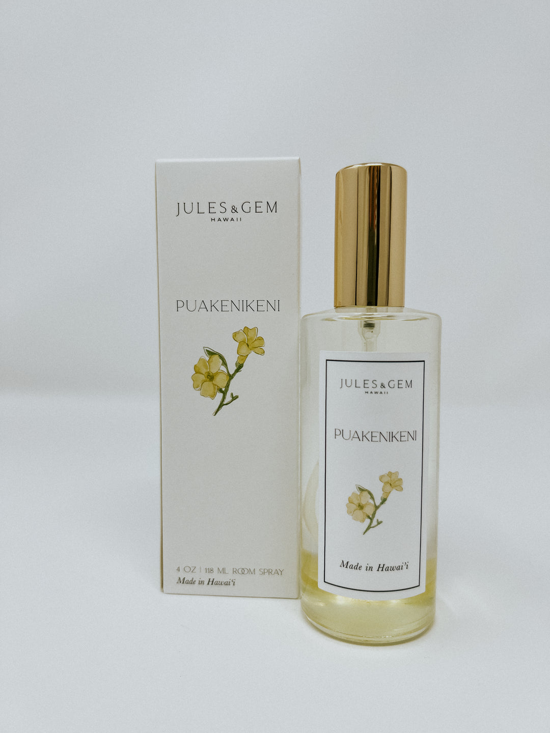 プアケニケニ 4オンス ルームスプレー – Jules & Gem Hawaii