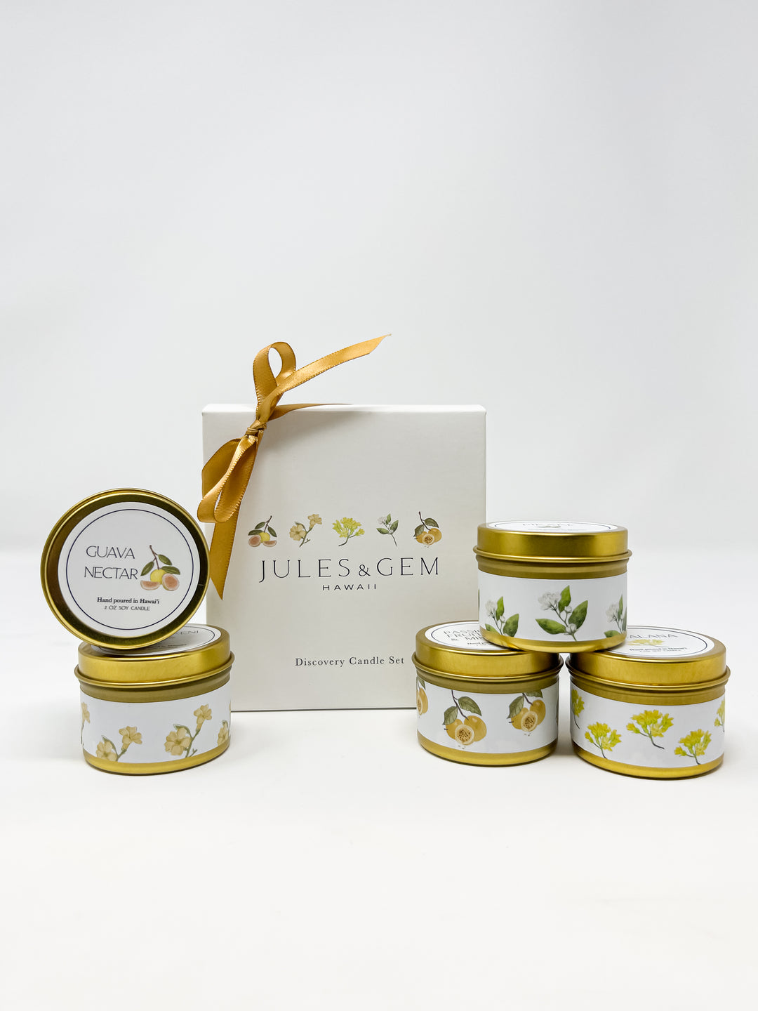 Discovery Set - 2 oz Candles – Jules & Gem Hawaii